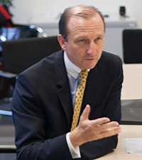 Portrait of Axel-Peter Ohse, Head of Trade Finance, Germany, Deutsche Bank