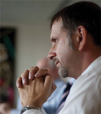 Portrait of Alan Ainsbury, Head of Trade Sales, Barclays Corporate