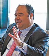 Portrait of Roque Damacela, Head of Trade and Supply Chain Products, EMEA, Bank of America Merrill Lync