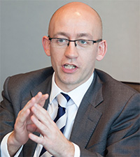 Portrait of Portrait of Matt Shelley, Group Treasurer, 3i