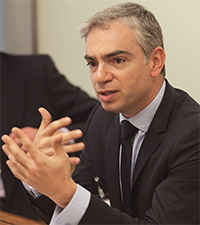 Portrait of Filipe Simão, Head of Client Advisory, BNP Cash Management, BNP Paribas