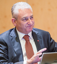 Portrait of John Laurens, Head of Global Transaction Services, DBS