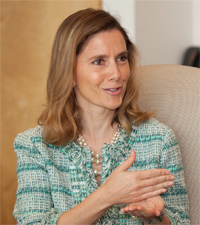 Portrait of Jennifer Boussuge, Head of Global Treasury Sales, Bank of America Merrill Lynch