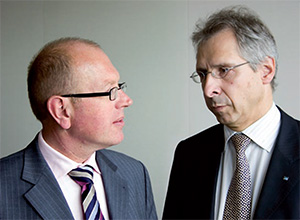 From left to right: Frank Taal and Philippe Lambrecht