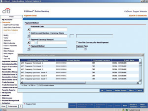 Diagram 2: CitiDirect® Online Banking