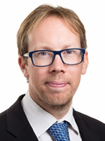 Portrait of James Kelly, Group Treasurer, Pearson