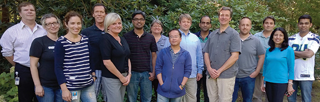 Team photo of the Microsoft team