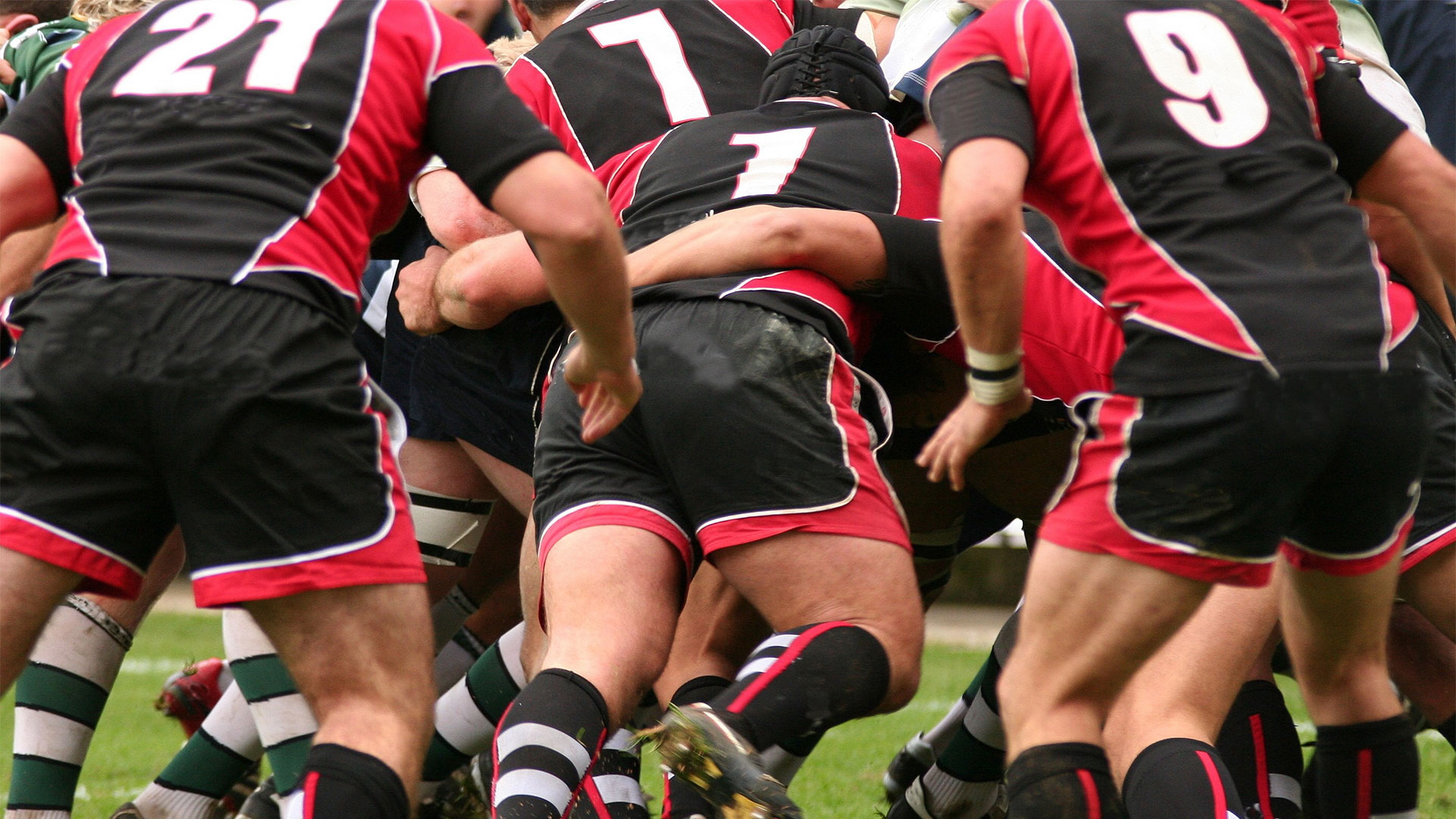Photo of a group of rugby players