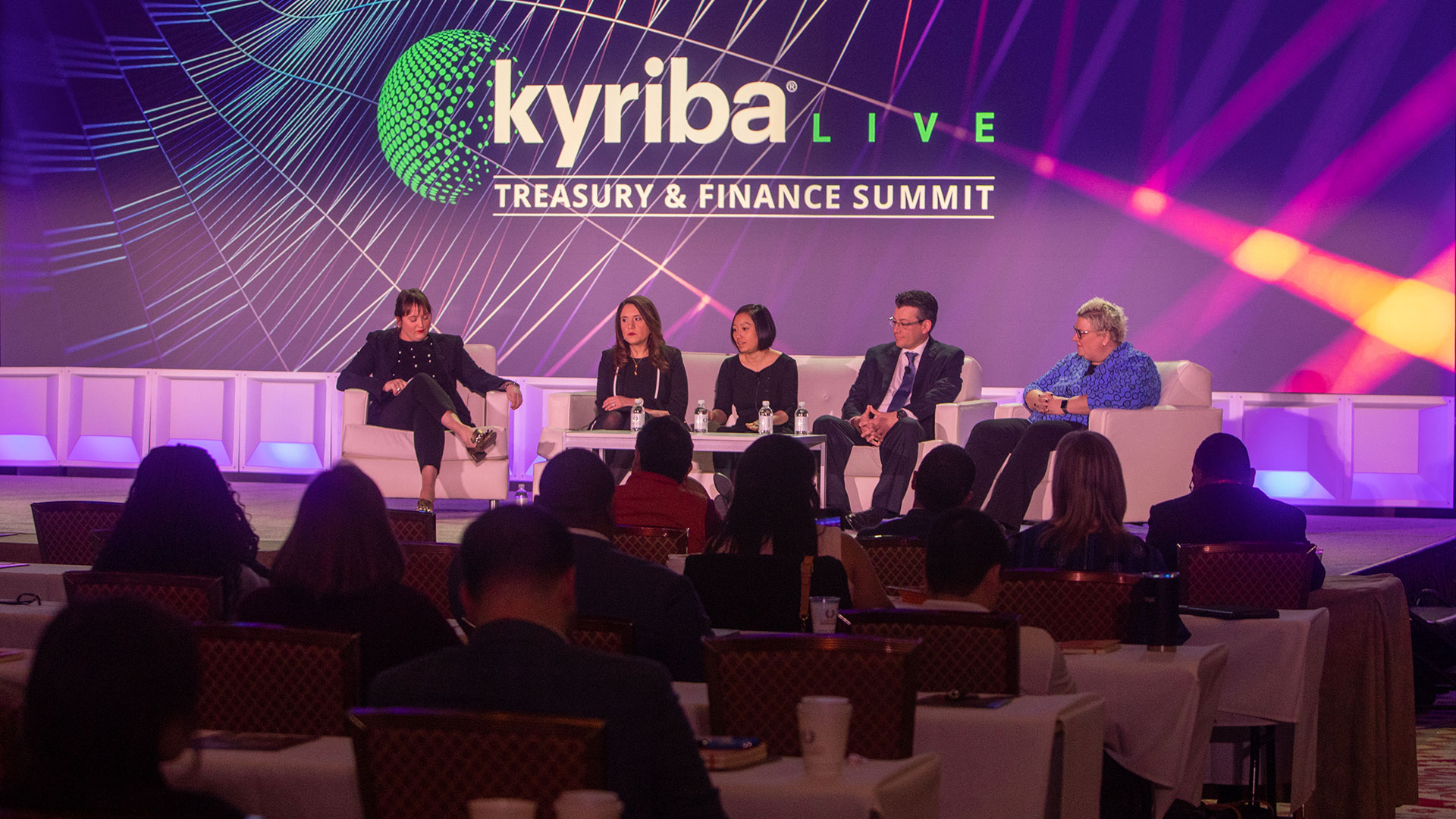 Kyriba live Driving Value Through Diversity: Women in Treasury event