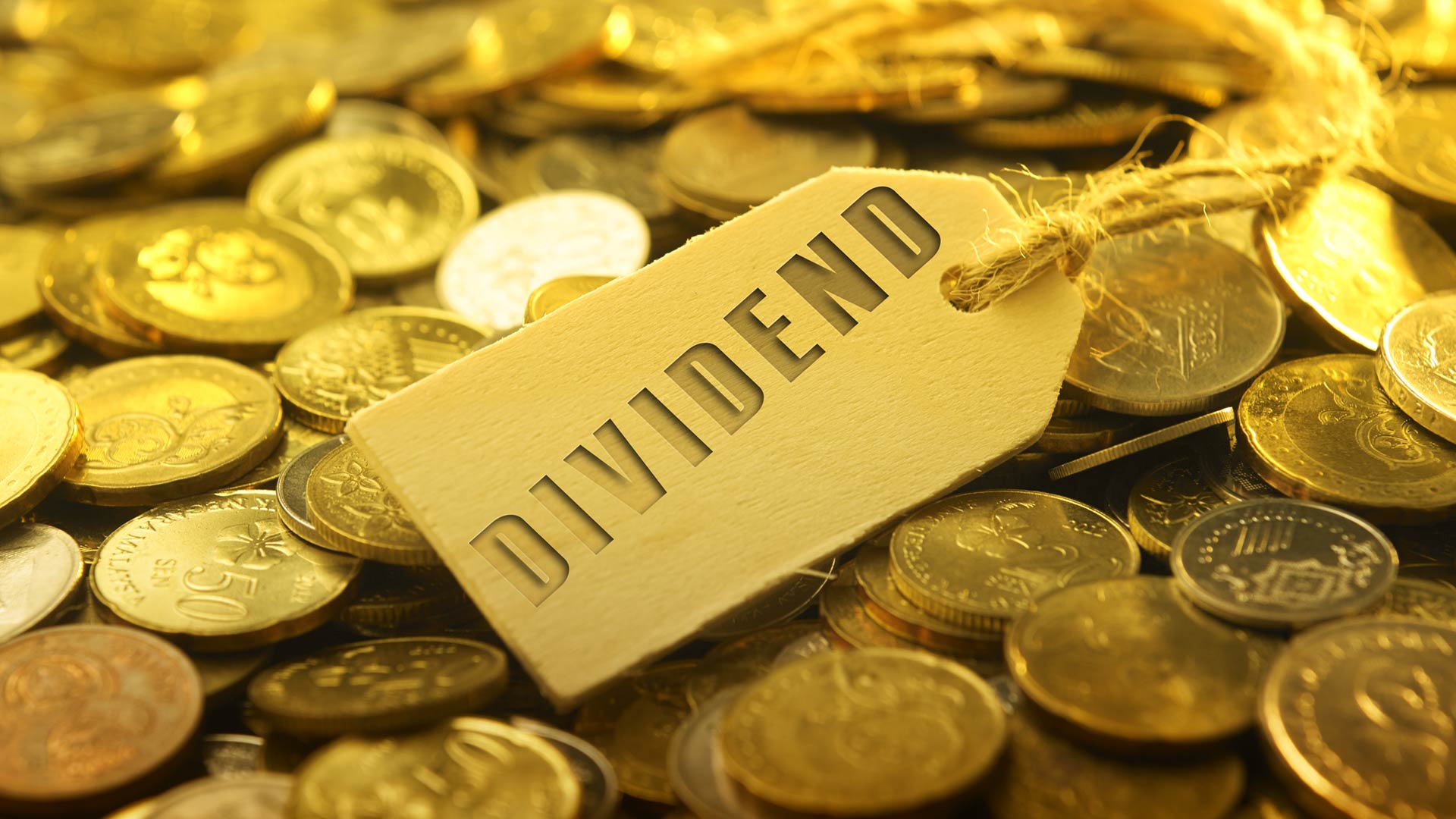 Gold coins - dividends