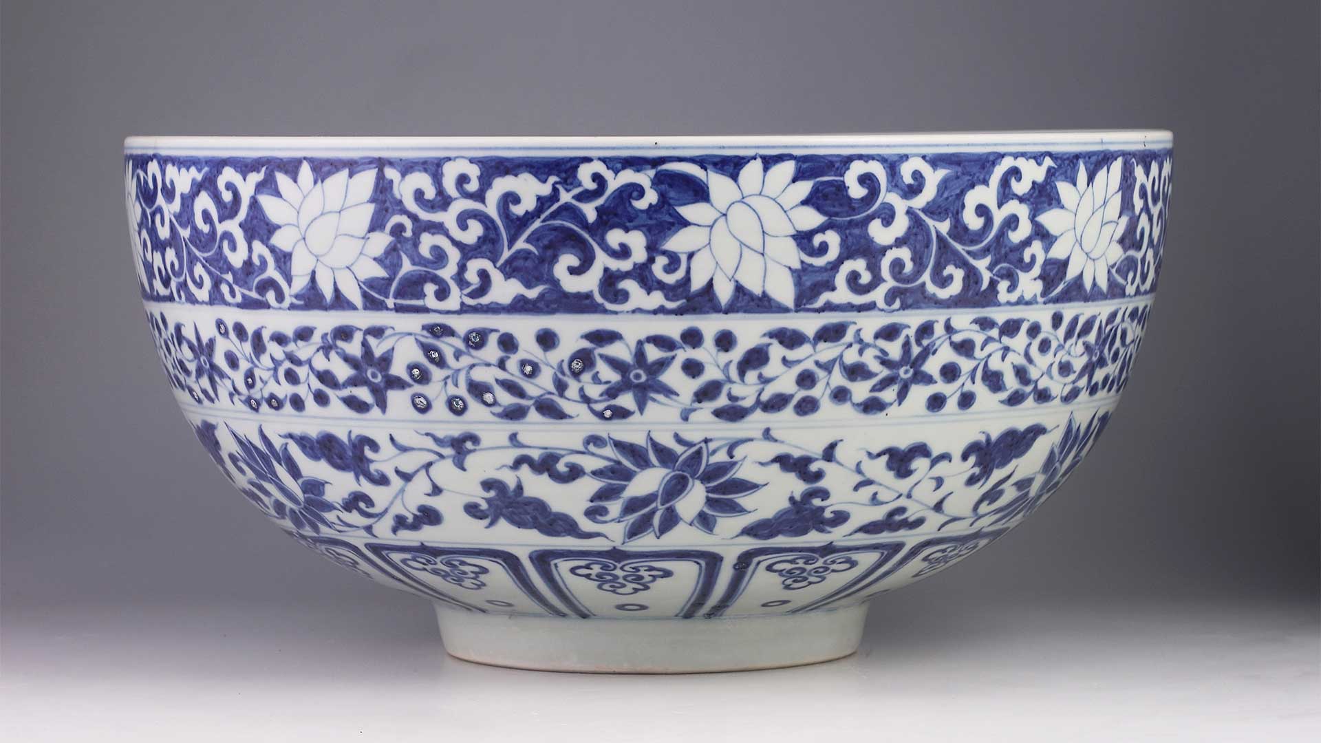 A china bowl