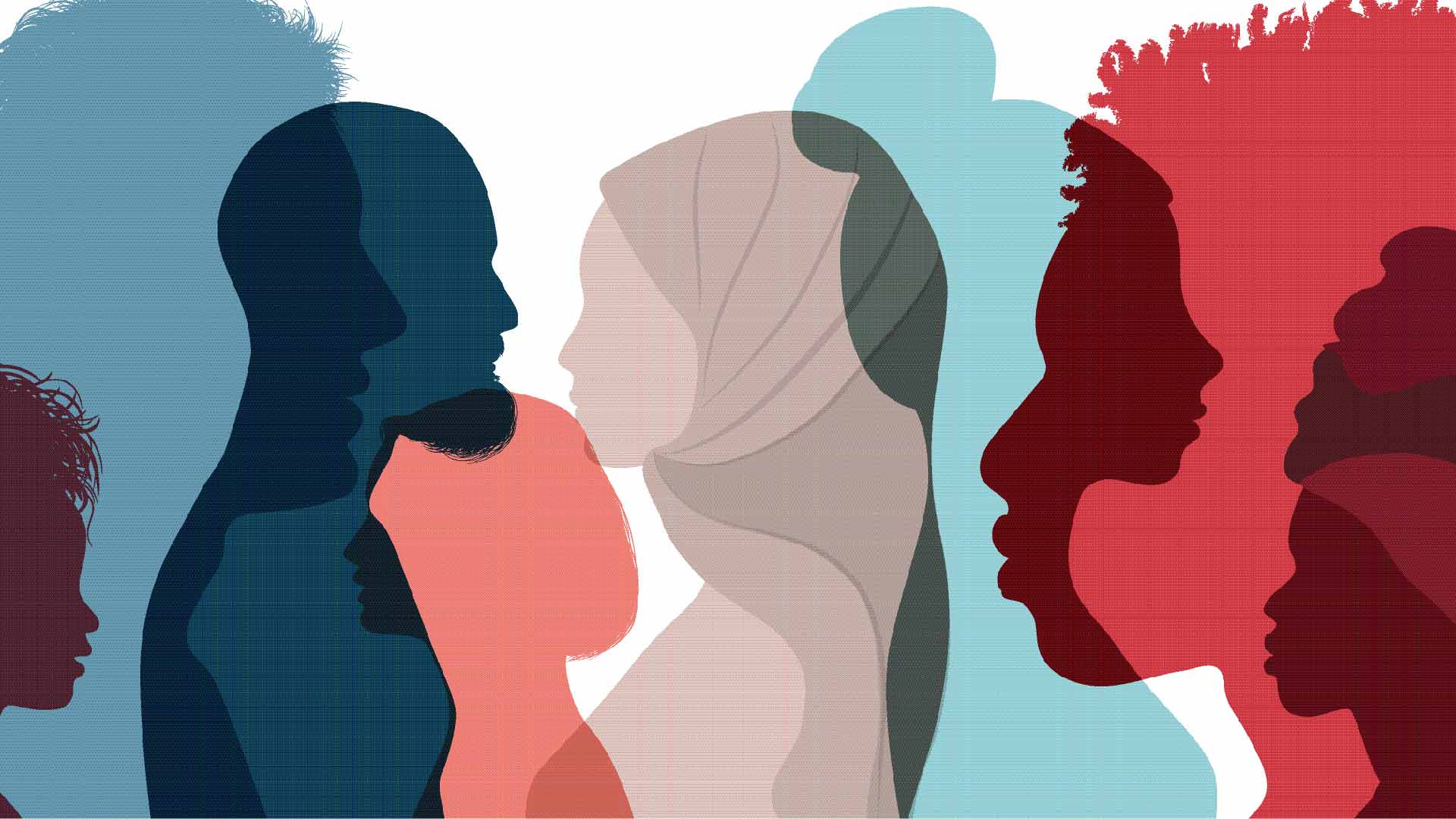 Multicultural silhouettes 