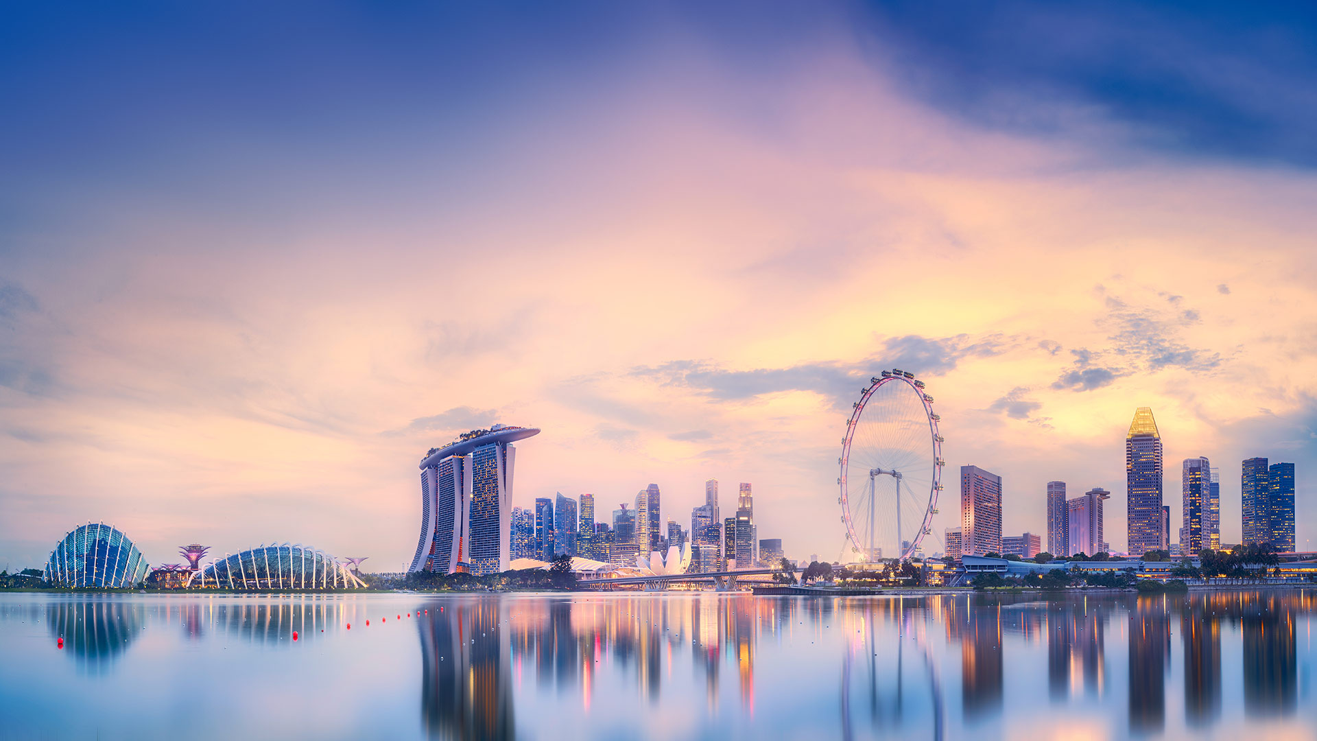 Singapore skyline