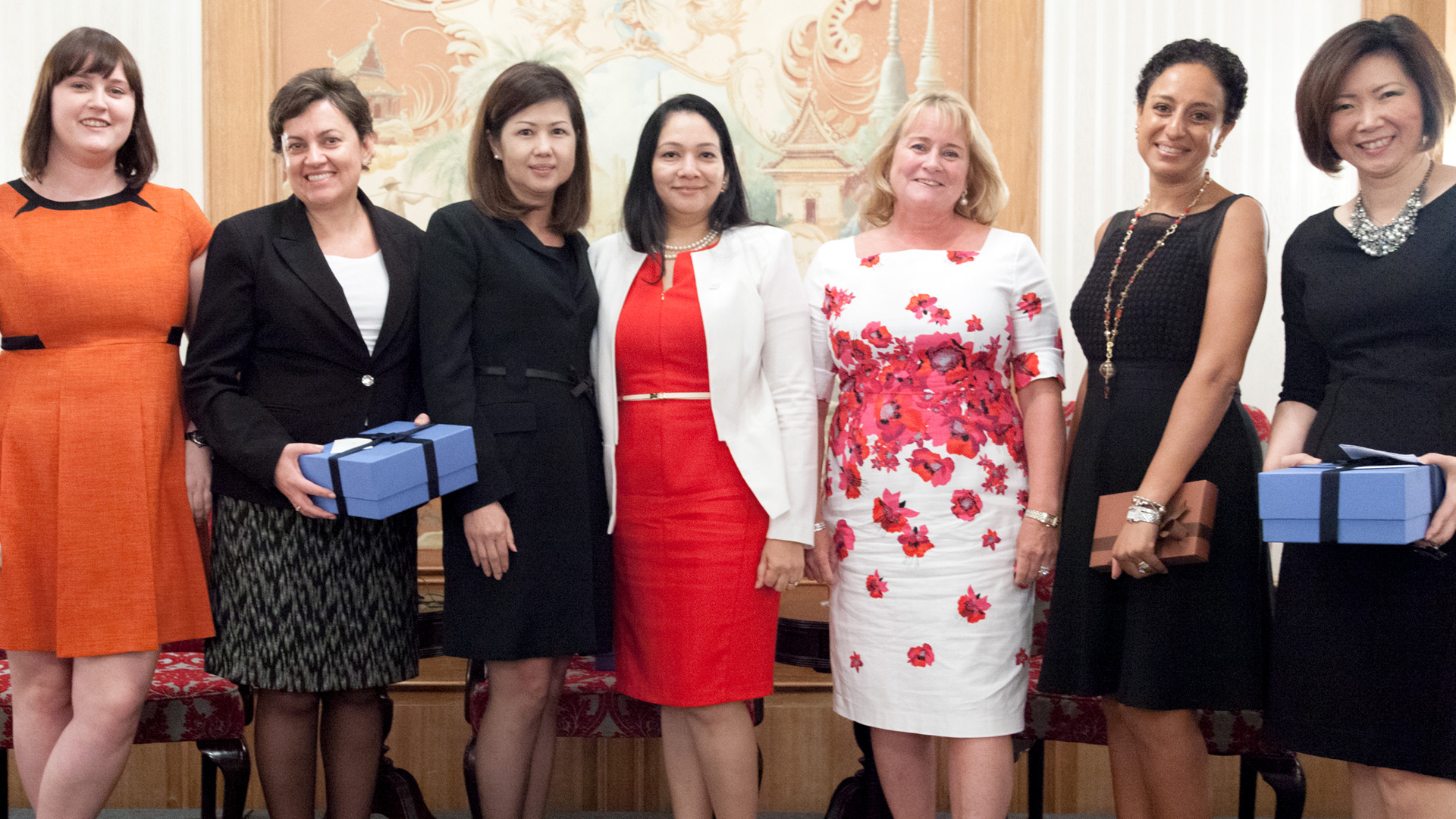 Women in Treasury Singapore Forum 2015 panellist group photo