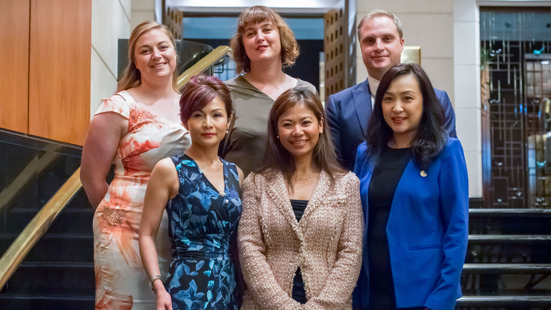 Women in Treasury Singapore Forum 2019 panel group photo