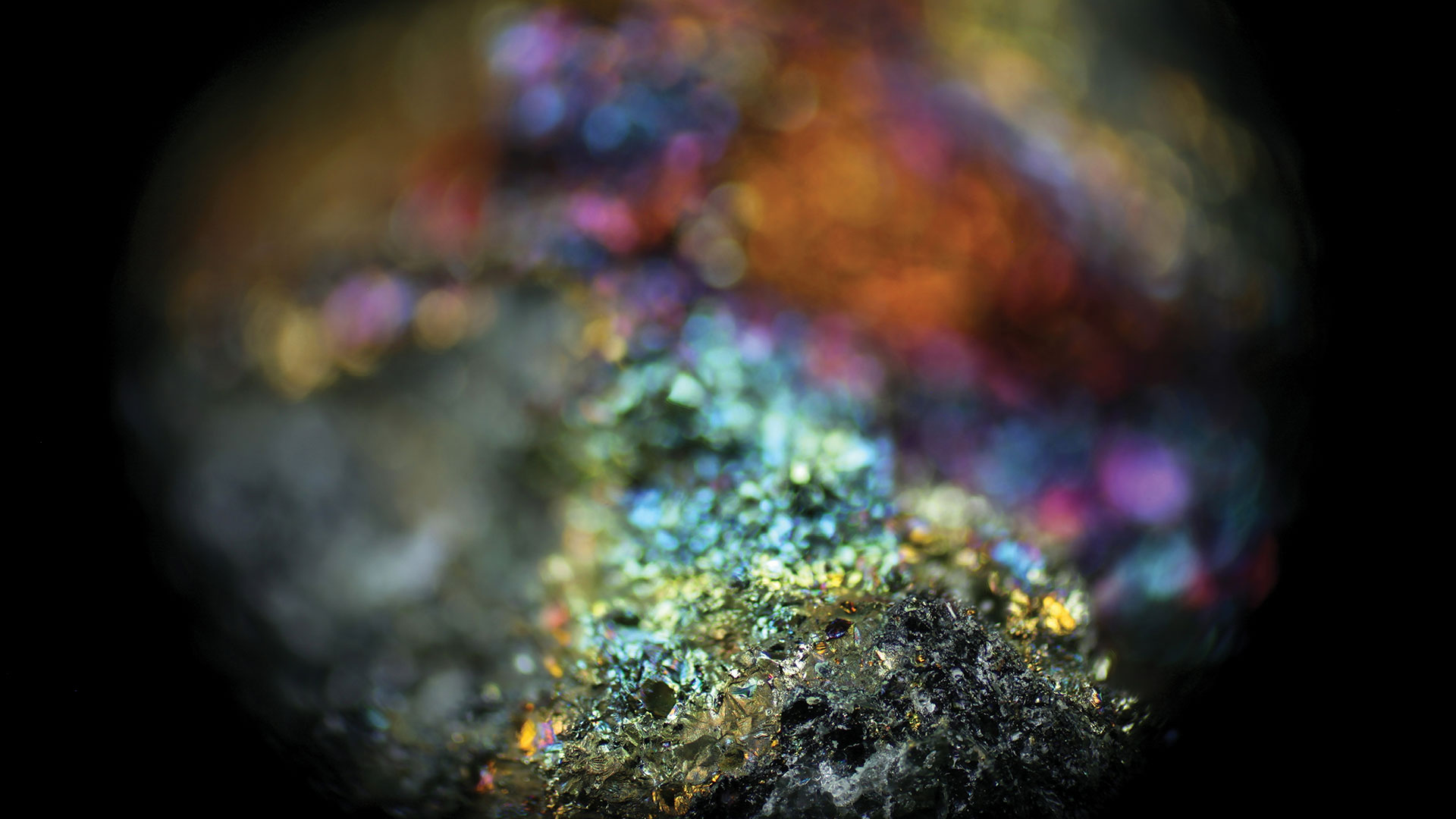 Microscopic photo of copper