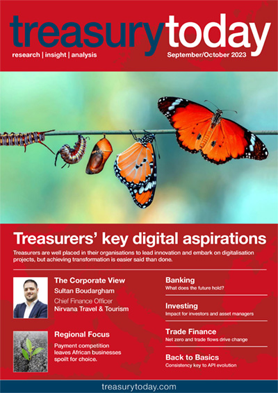 Treasury Today September/October 2023 magazine cover
