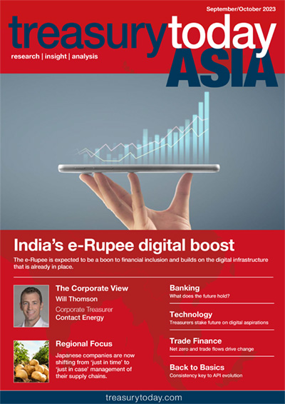 Treasury Today Asia September/October 2023 magazine cover