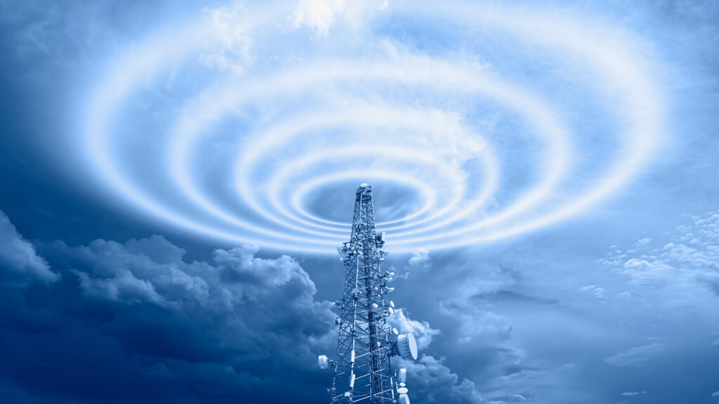Telecoms tower base station