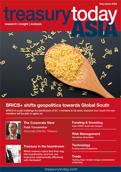 Treasury Today Asia May/June 2024 magazine cover