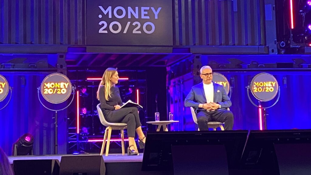 Money20/20 speakers on stage