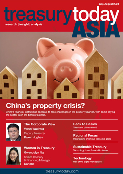 Treasury Today Asia July/August 2024 magazine cover