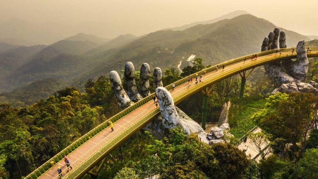 Famous golden bridge