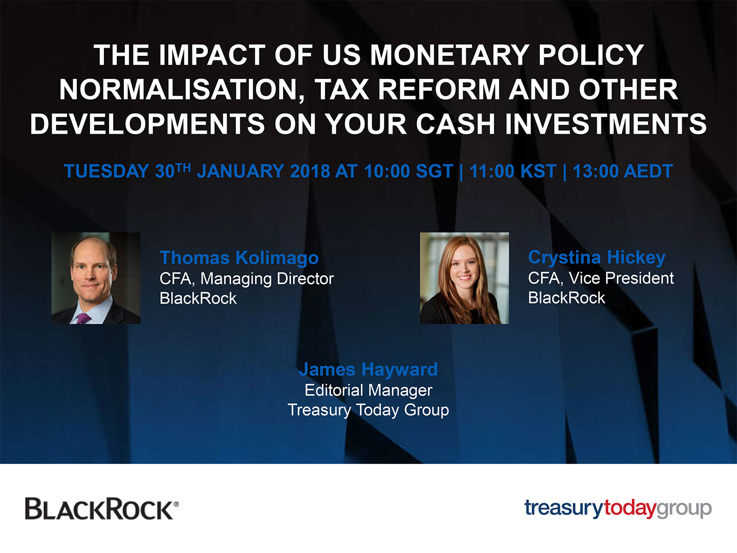 The impact of US monetary policy normalisation, tax reform and other developments on your cash investments