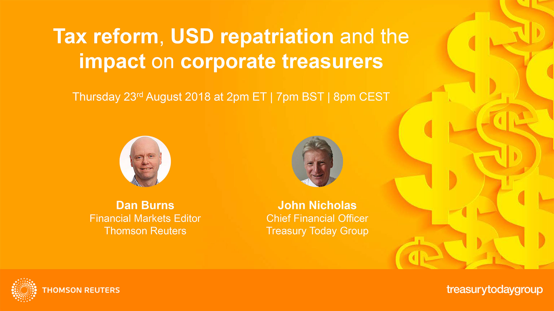 Tax reform, USD repatriation and the impact on corporate treasurers