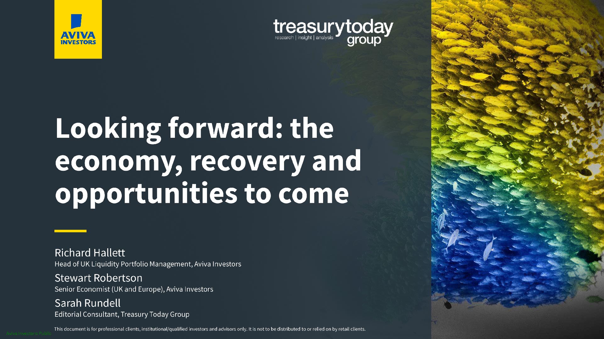 Looking forward: the economy, recovery and opportunities to come