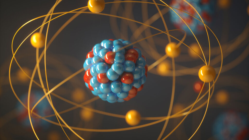 Nuclear power reaction atom