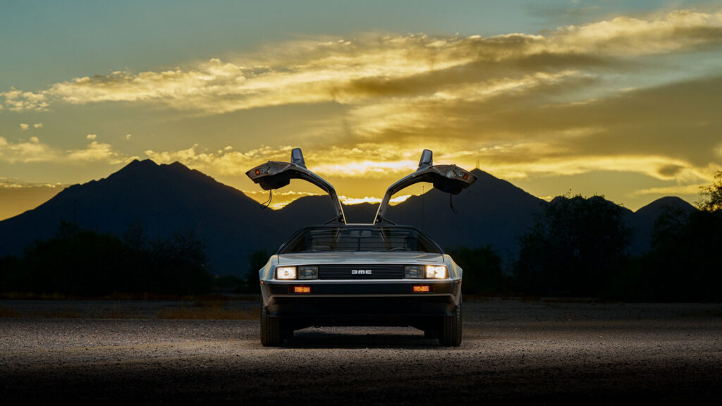 DeLorean car from ‘Back To The Future’