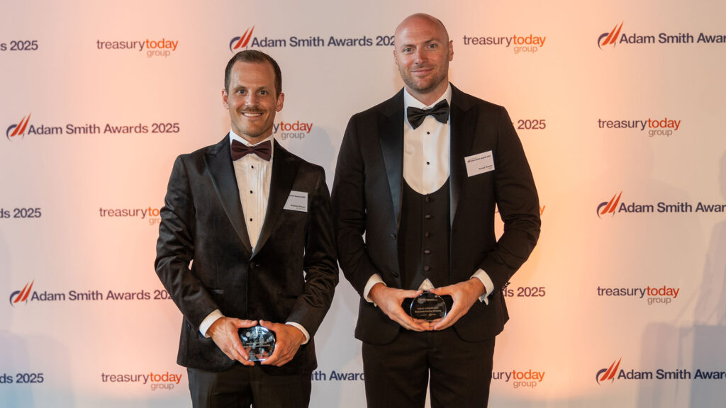 Photo of Stephen Rowan, GE Vernova and Russell Roberts, HSBC.