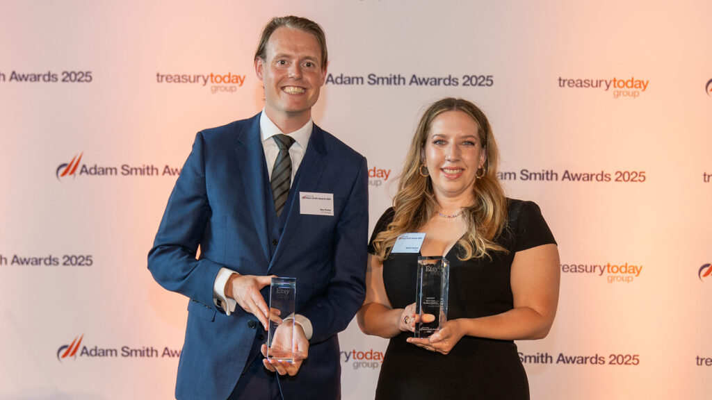 Photo of Bas Ruiter, J.P. Morgan and Esther Schmit, Etsy.