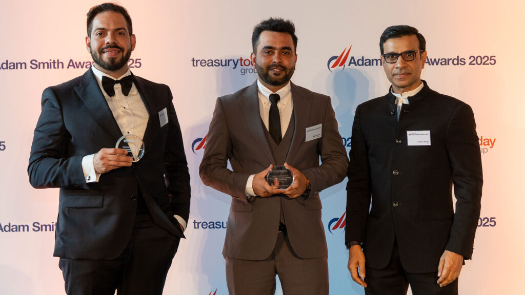 Photo of Amir Jaber and Azhar Hussain, Careem and Rizwan Shaikh, Citi.