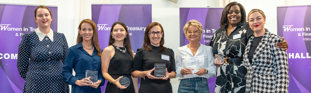 Women in Treasury US Forum 2025 award winners