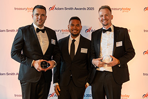 Photo of Petar Dakovic and Jim Reyes, GetYourGuide and Jan Holy, Citi.