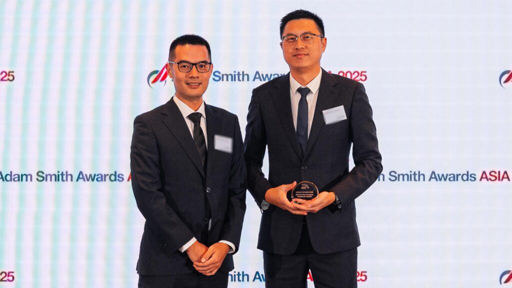 Photo of Cai Jiangfei and Zhang Sen, ANTA Sports Products Ltd.