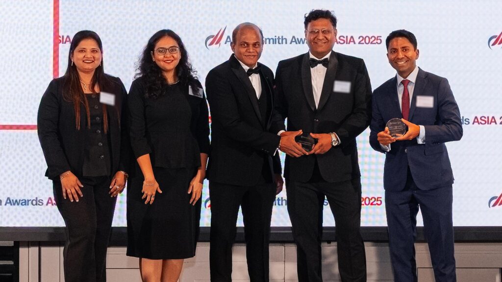 Photo of Swati Jadhav, Vaibhavi Shelat, Amit Baraskar and Rahul Agarwal, Thomas Cook (India) Limited and Siddharth Gupta, Bank of America.