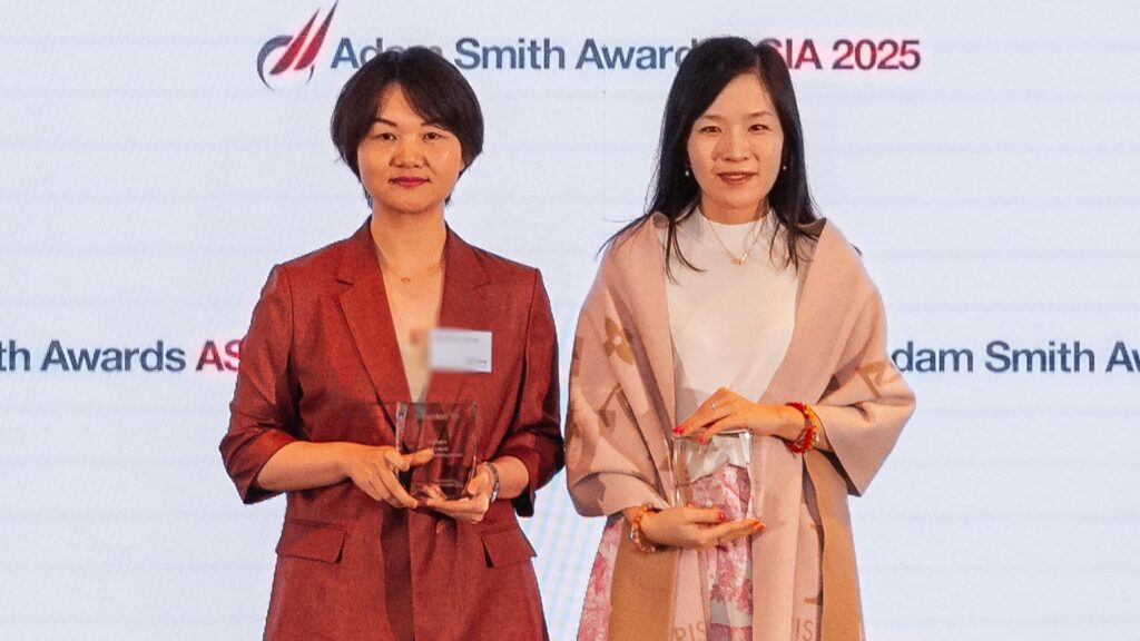 Photo of Sally Peng, Goldwind Science & Technology Co. Ltd. and Monica Wu, Citi.