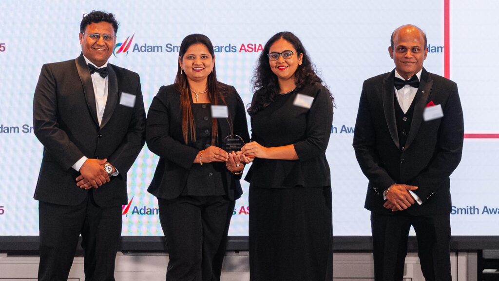 Photo of Rahul Agarwal, Swati Jadhav, Vaibhavi Shelat and Amit Baraskar, Thomas Cook (India) Limited.