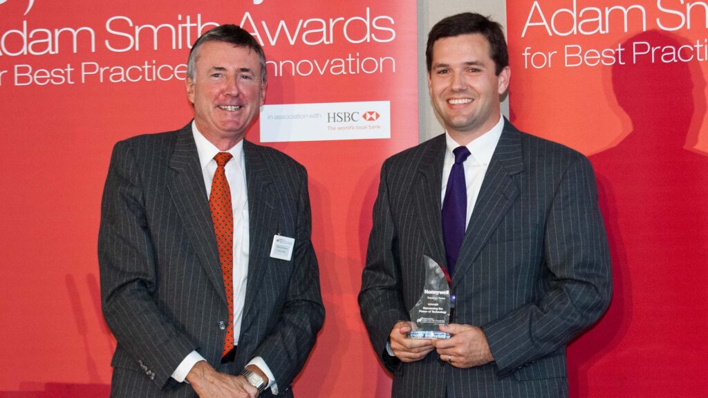 Photo of Richard Parkinson and Daniel Workinger.