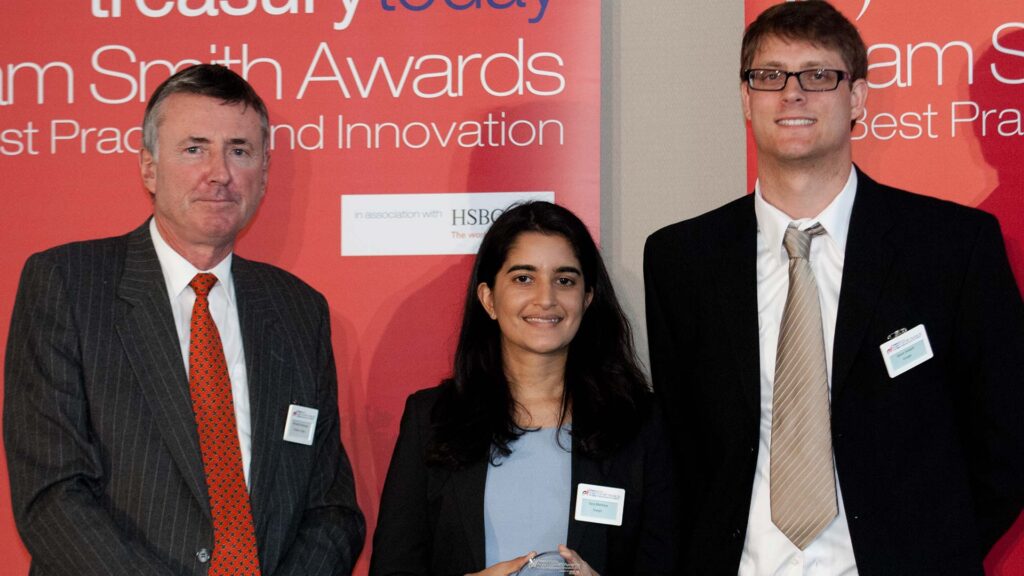 Photo of Richard Parkinson, Tara Mathew and Jason Debolt from Google collecting on behalf of Brent Callinicos.