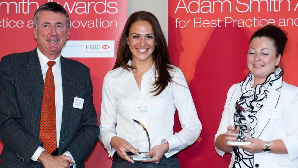 Photo of Richard Parkinson, Neslihan Yakal and Melis Tosun Arslan, TEB.