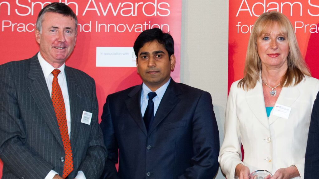 Photo of Richard Parkinson, Ashraf Jagirdar and Barbara Harrison, Citi.