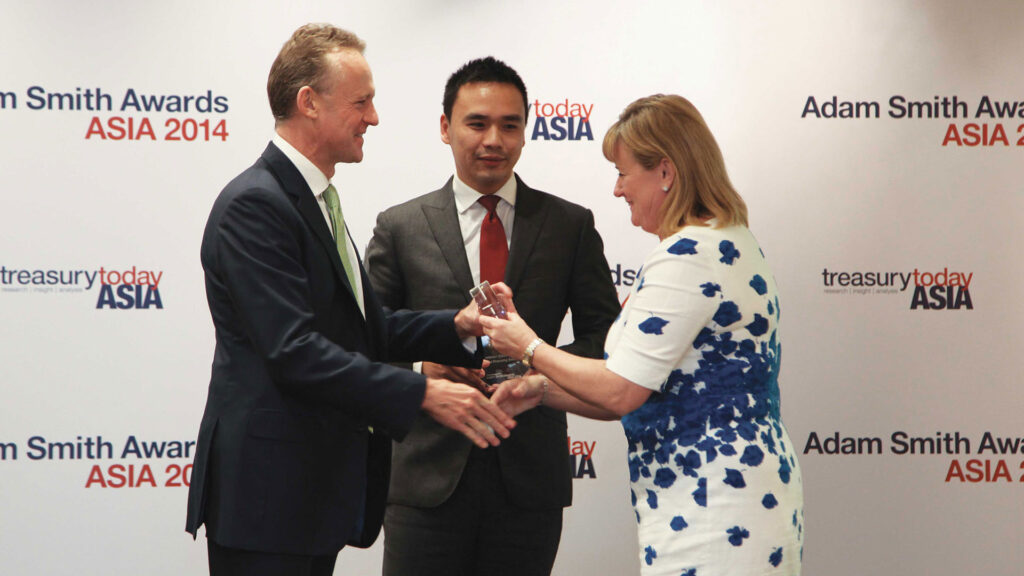 Photo of Joseph Chang, AIA Group and James Pearson, Standard Chartered.