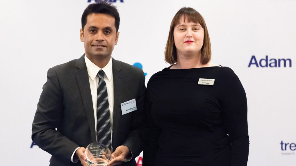 Photo of Ashish Bhardwaj, Microsoft.