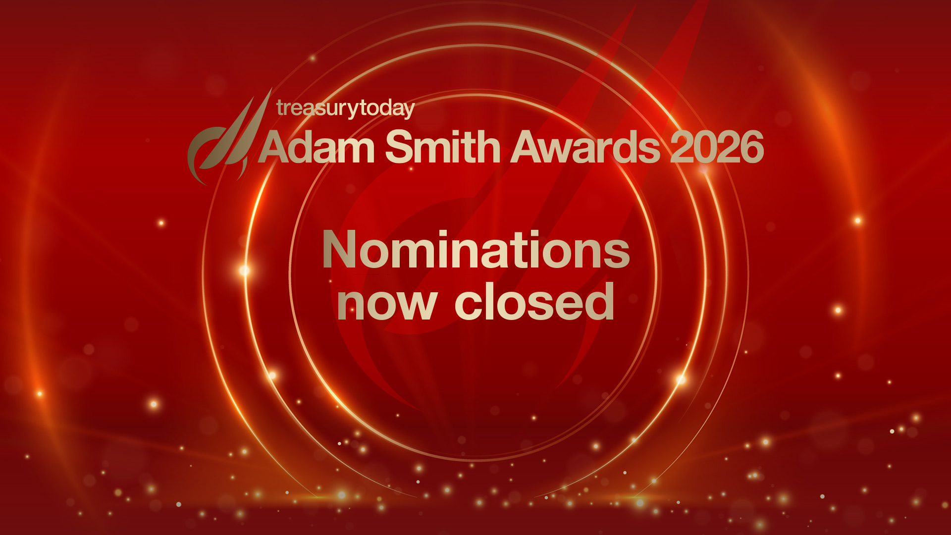 Treasury Today Adam Smith Awards 2026 nominations now closed