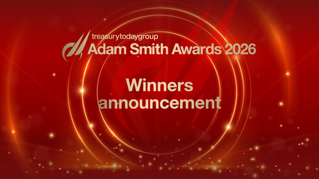Treasury Today Group Adam Smith Awards 2026 winners announcement