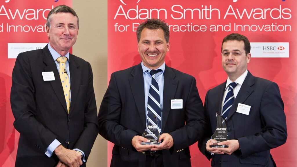 Photo of Richard Parkinson, Marco Schuchmann and Julian Giliberti, Citi.